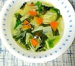☆わかめ野菜中華スープ☆